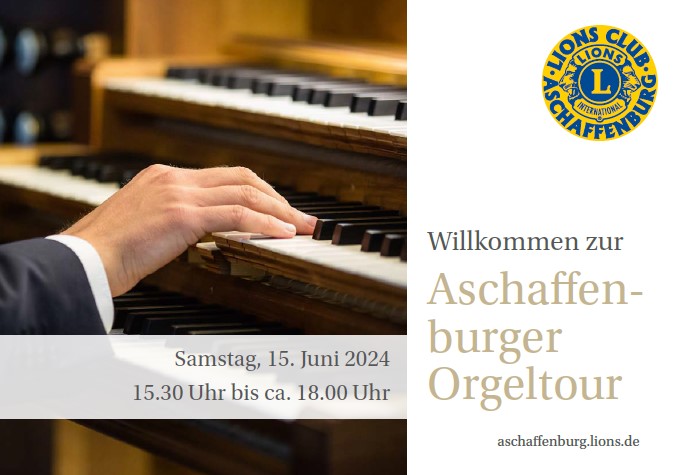 Aschaffenburger Orgeltour