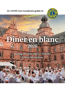 Thumbnail for Flyer Diner en blanc - 2026